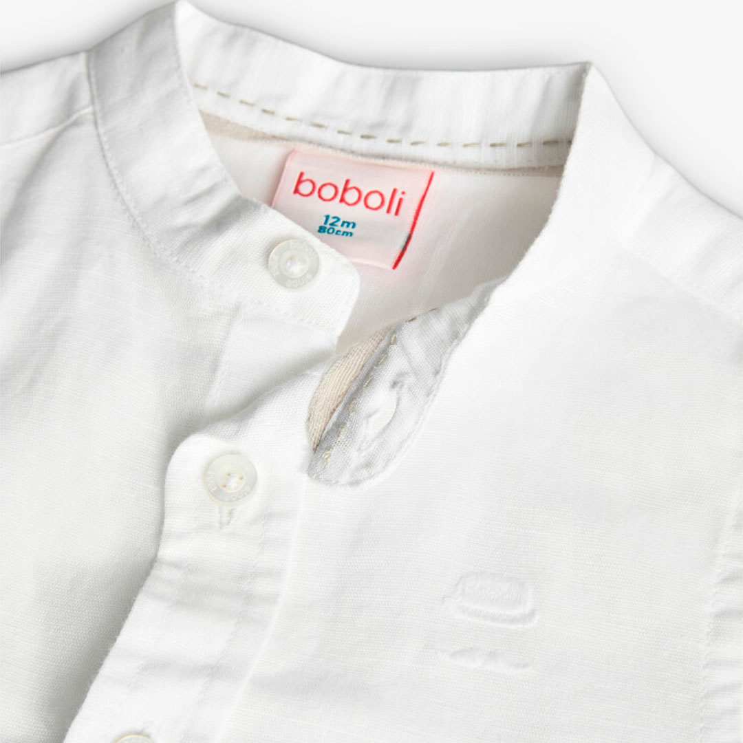 BOBOLI - Boboli Παιδικό Πουκάμισο Λινό