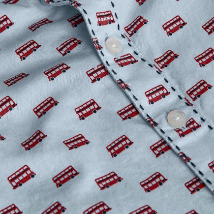 BOBOLI - Boboli Πουκάμισο Μακρυμάνικο Γαλάζιο