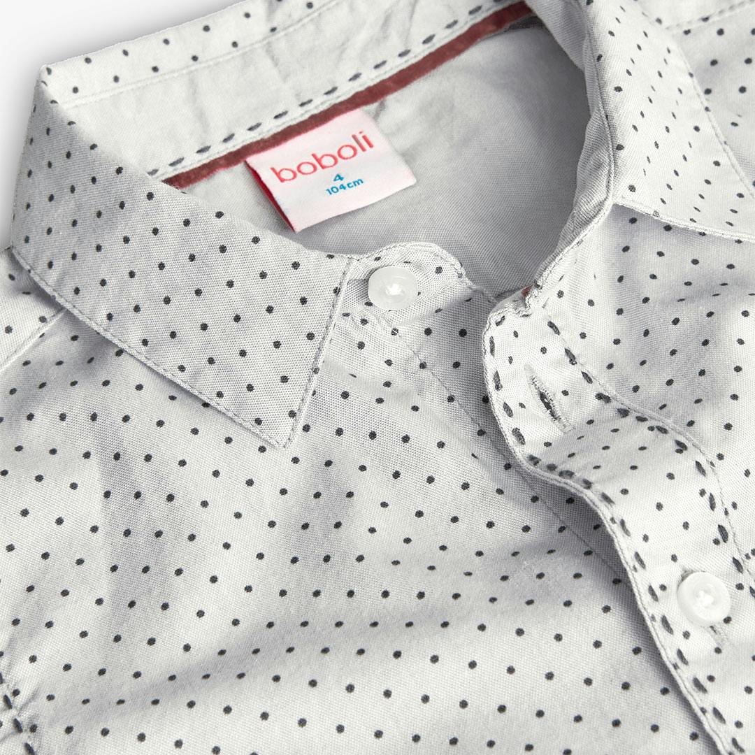BOBOLI - Boboli Πουκάμισο Γκρι Αγόρι