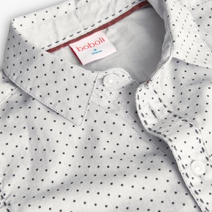 BOBOLI - Boboli Πουκάμισο Γκρι Αγόρι