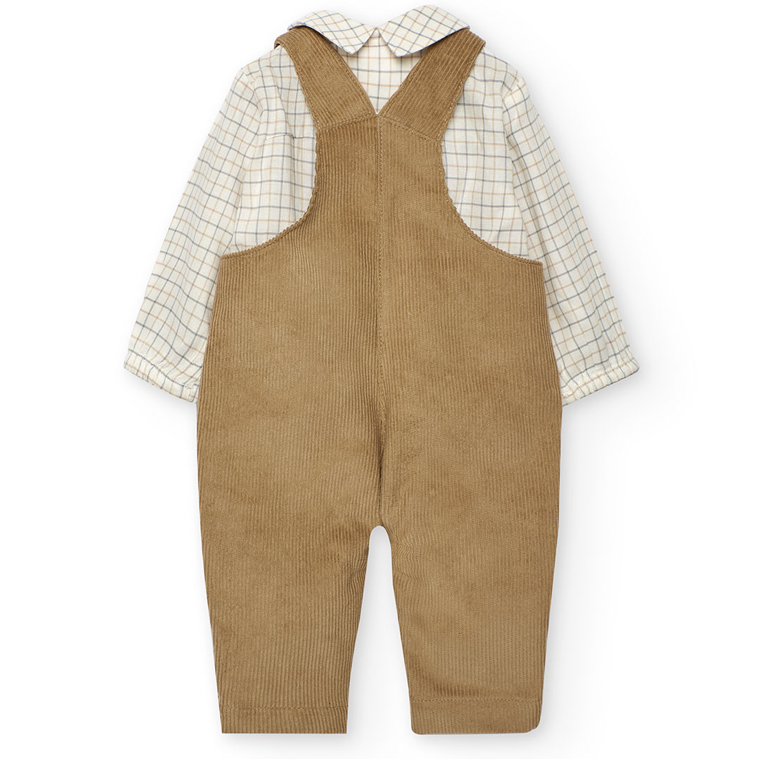 BOBOLI - Boboli Σετ Σαλοπέτα Με Πουκάμισο