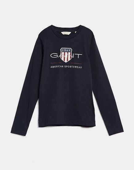 GANT - Gant Μπλούζα Αγόρι Logo Print