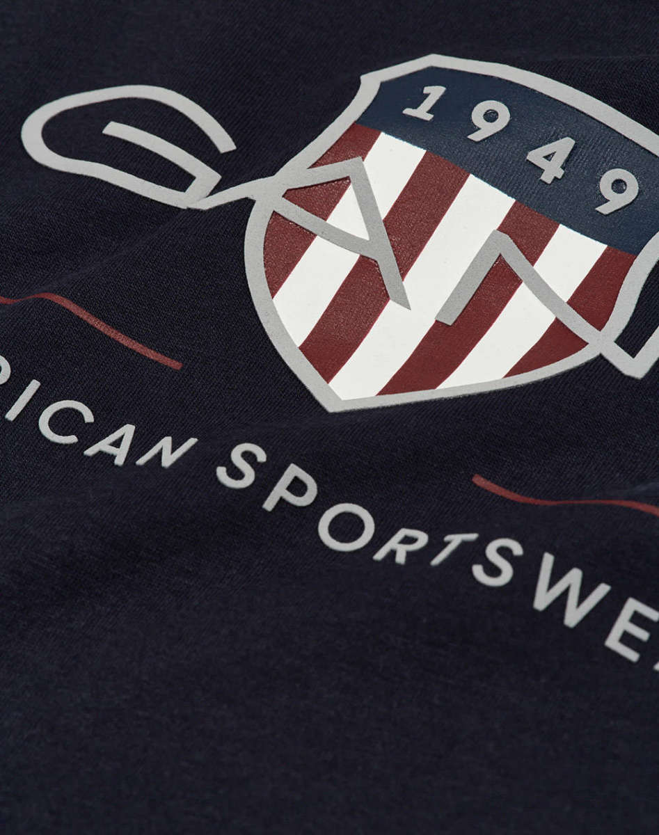GANT - Gant Μπλούζα Αγόρι Logo Print
