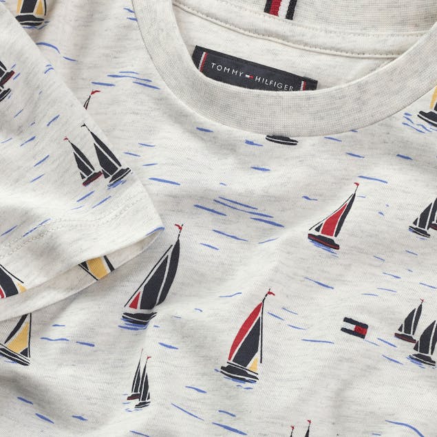 TOMMY HILFIGER - Tommy Hilfiger ALL OVER PRINT REGULAR TEE SS