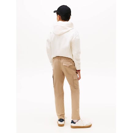 TOMMY HILFIGER - Tommy Hilfiger Παιδικό Παντελόνι cargo Μπεζ