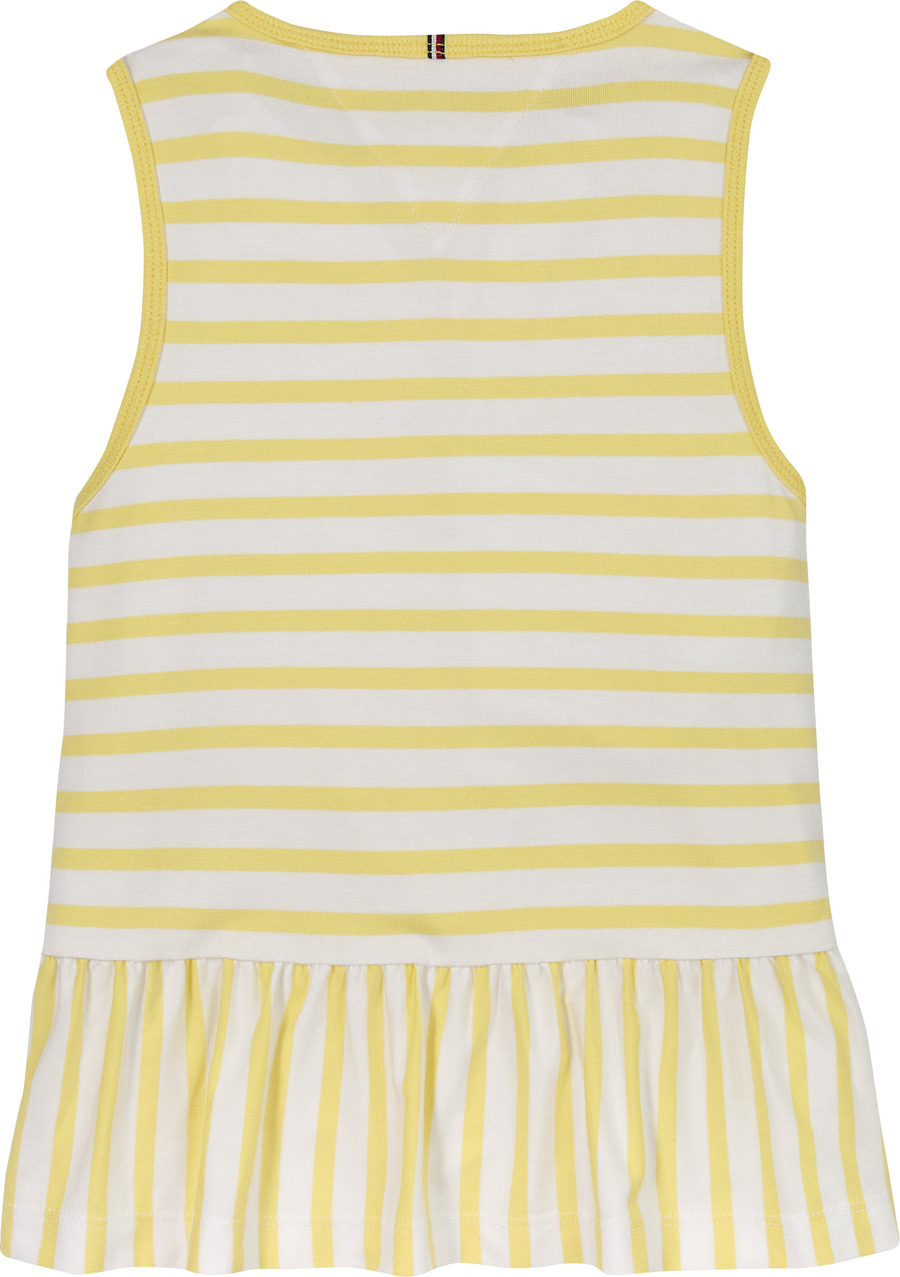 TOMMY HILFIGER - Tommy Hilfiger PEPLUM STRIPE TOP SLVLS