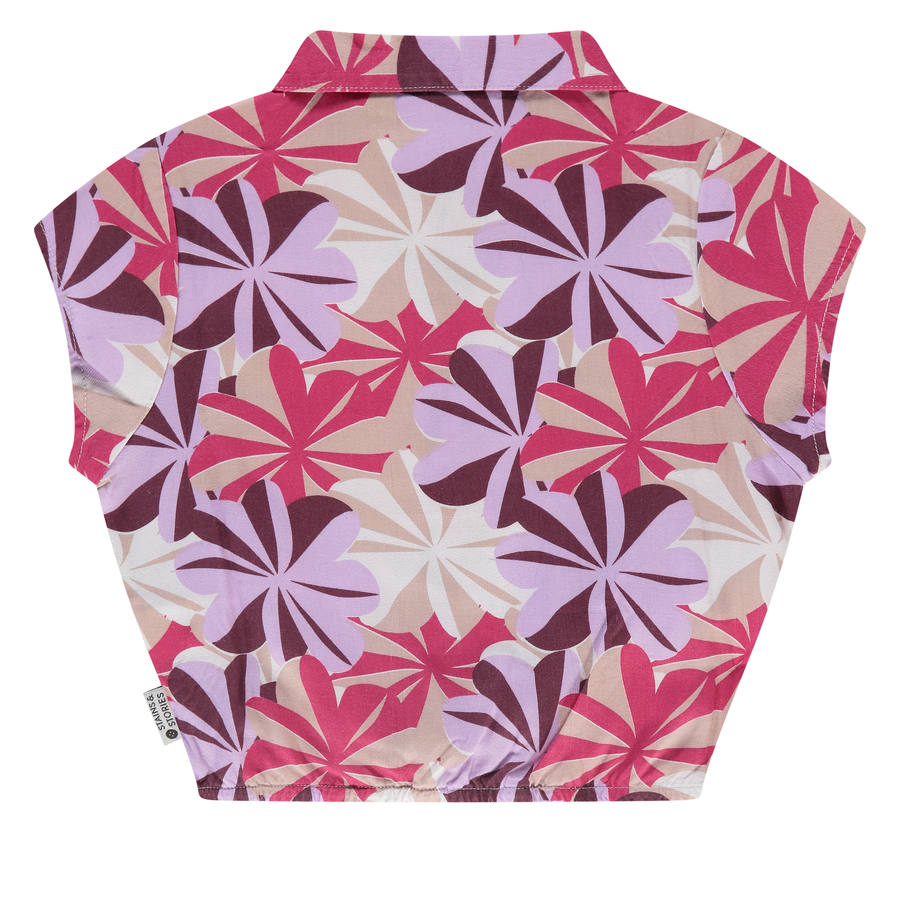 STAINS & STORIES - Stains Stories Παιδικό Πουκάμισο Λιλά