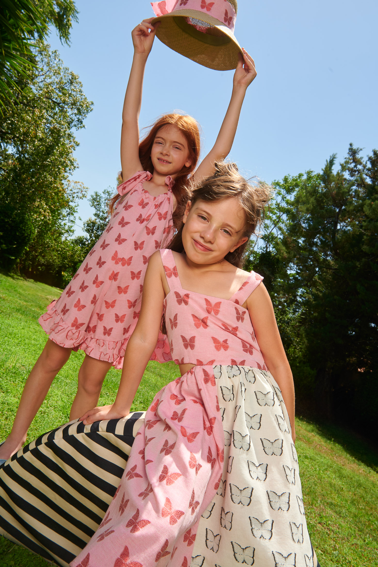 TWO IN A CASTLE - Two In A Castle Παιδικό Φόρεμα Butterflies