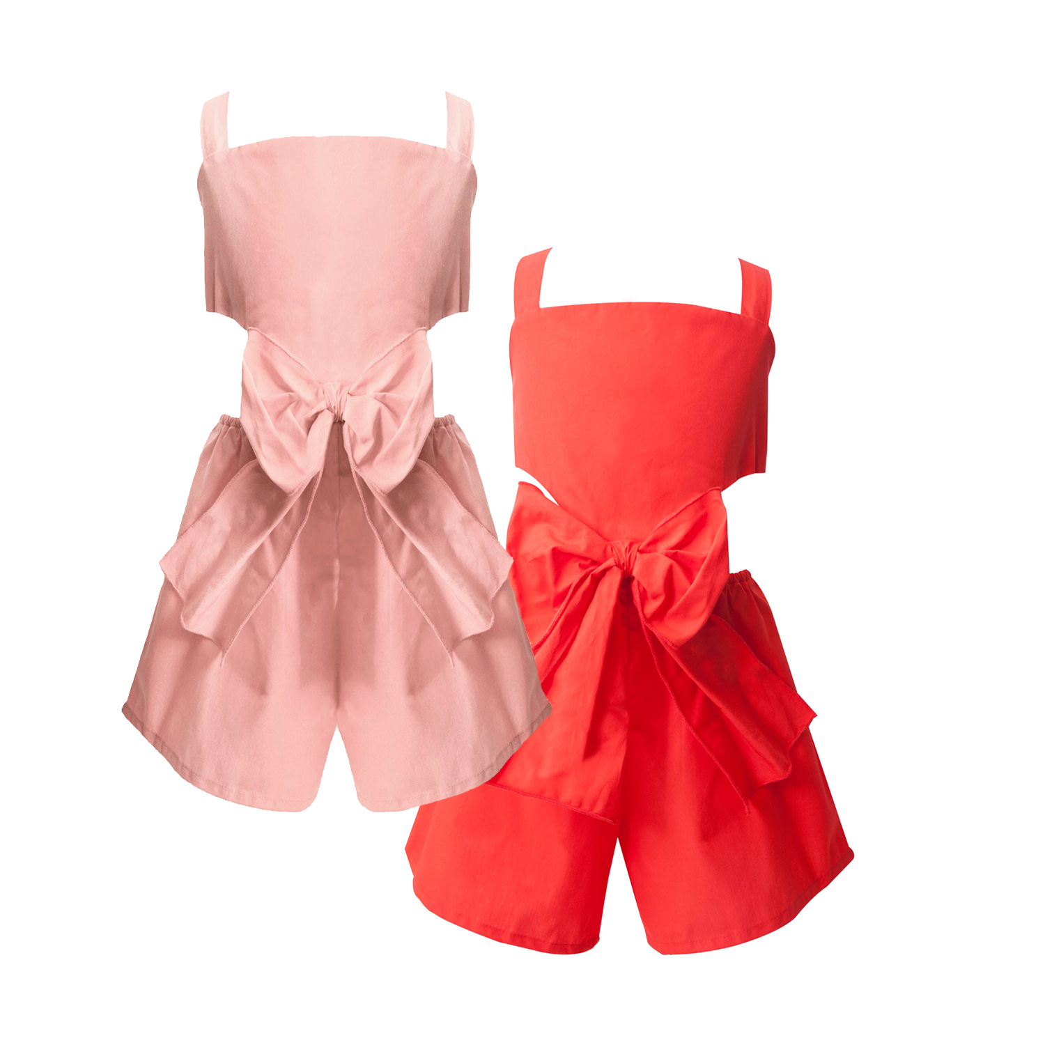  - Two In A Castle Ολόσωμη Φόρμα Με Φιόγκο