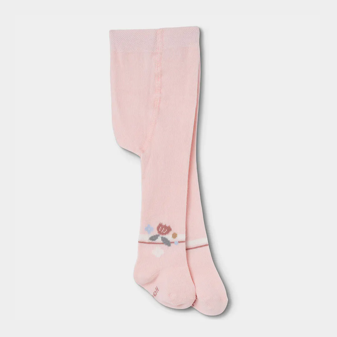 BOBOLI - Boboli Thick tights floral for baby girl -BCI