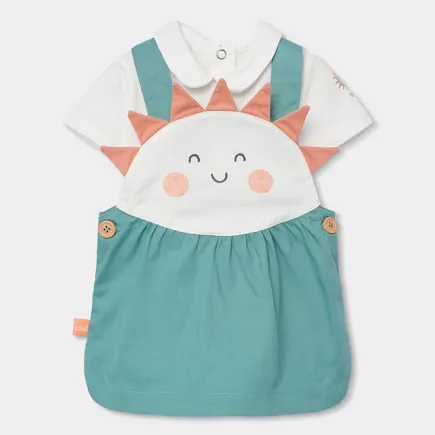 BOBOLI - Boboli Σετ Φόρεμα Μπλούζα