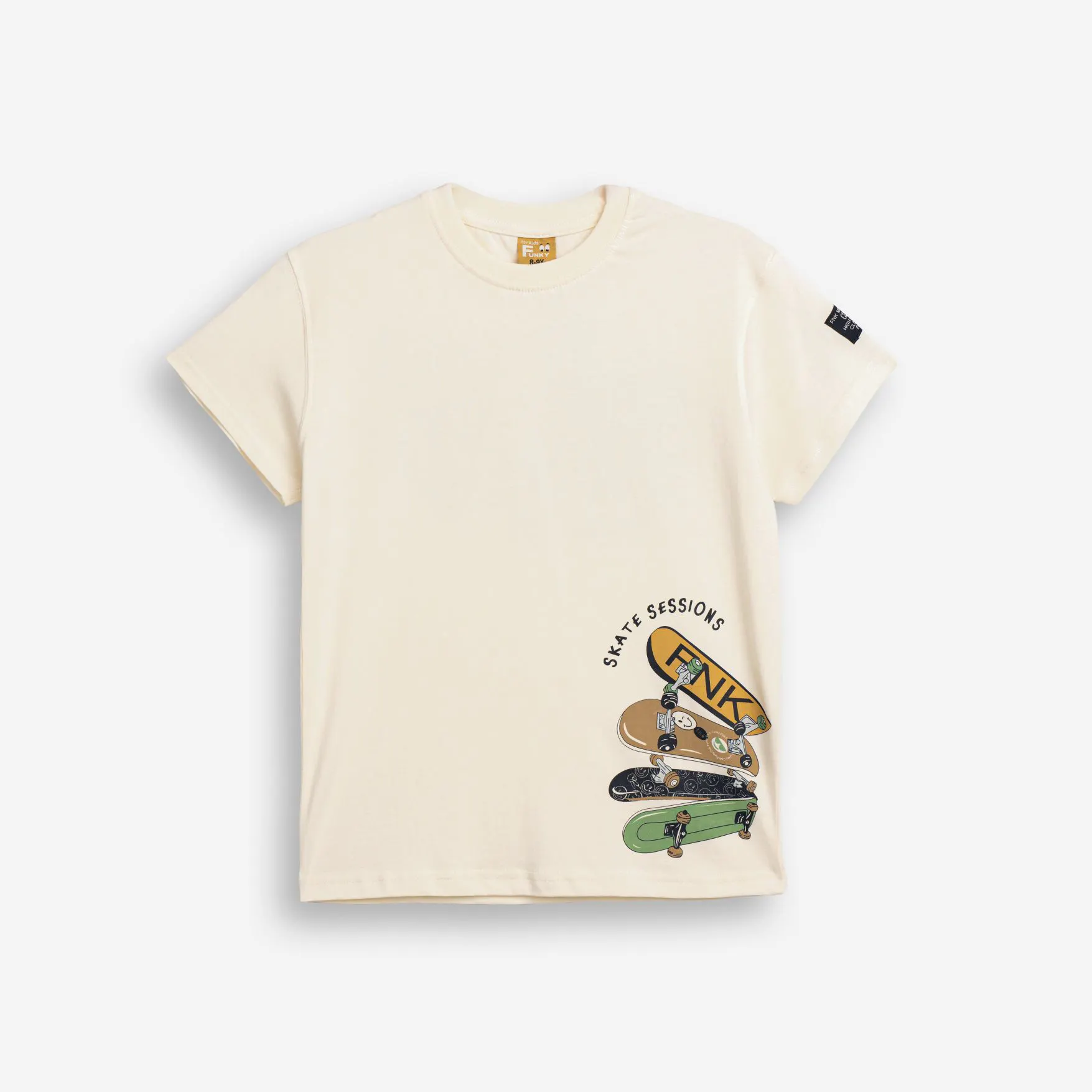 FUNKY - Funky Μπλούζα Εκρού