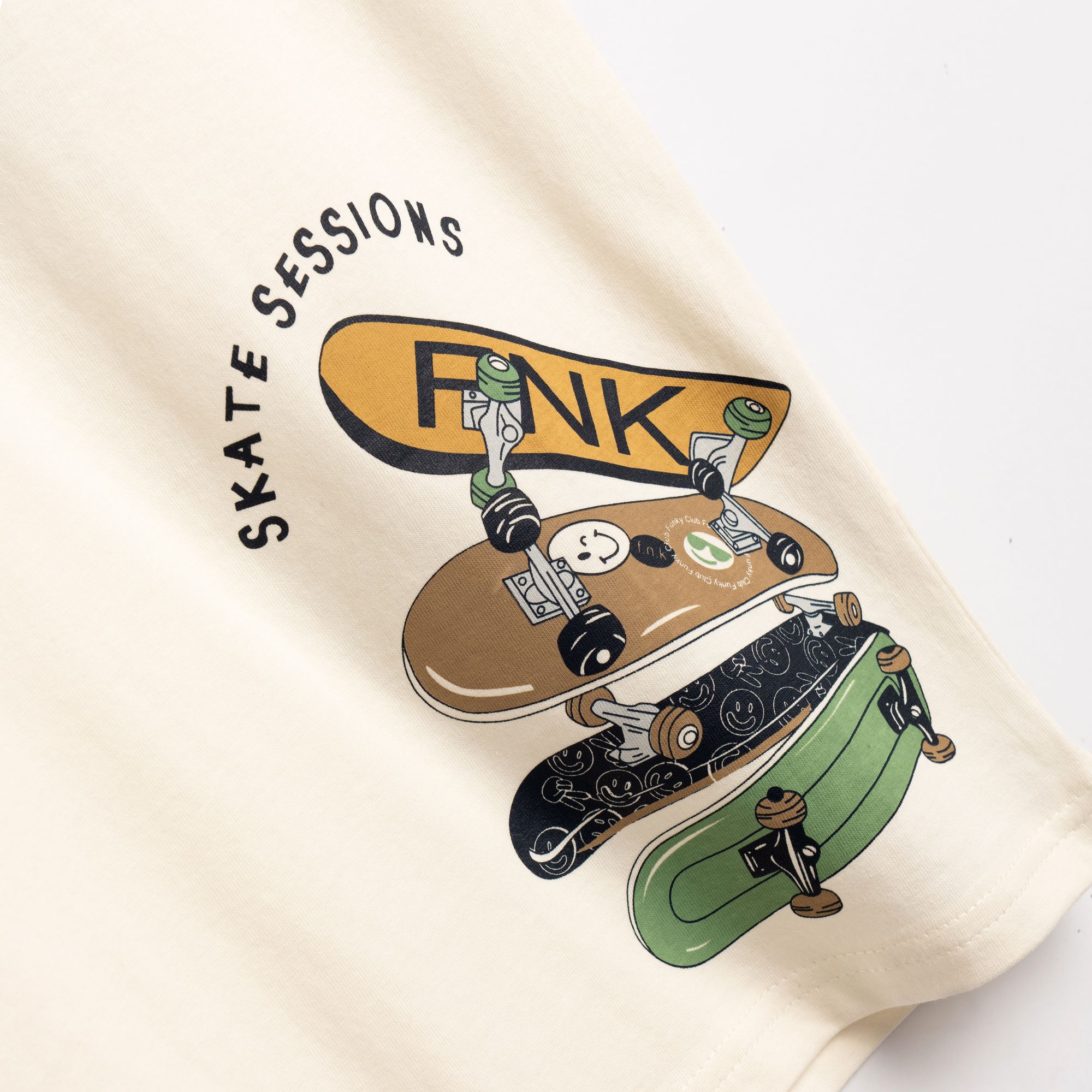 FUNKY - Funky Μπλούζα Εκρού