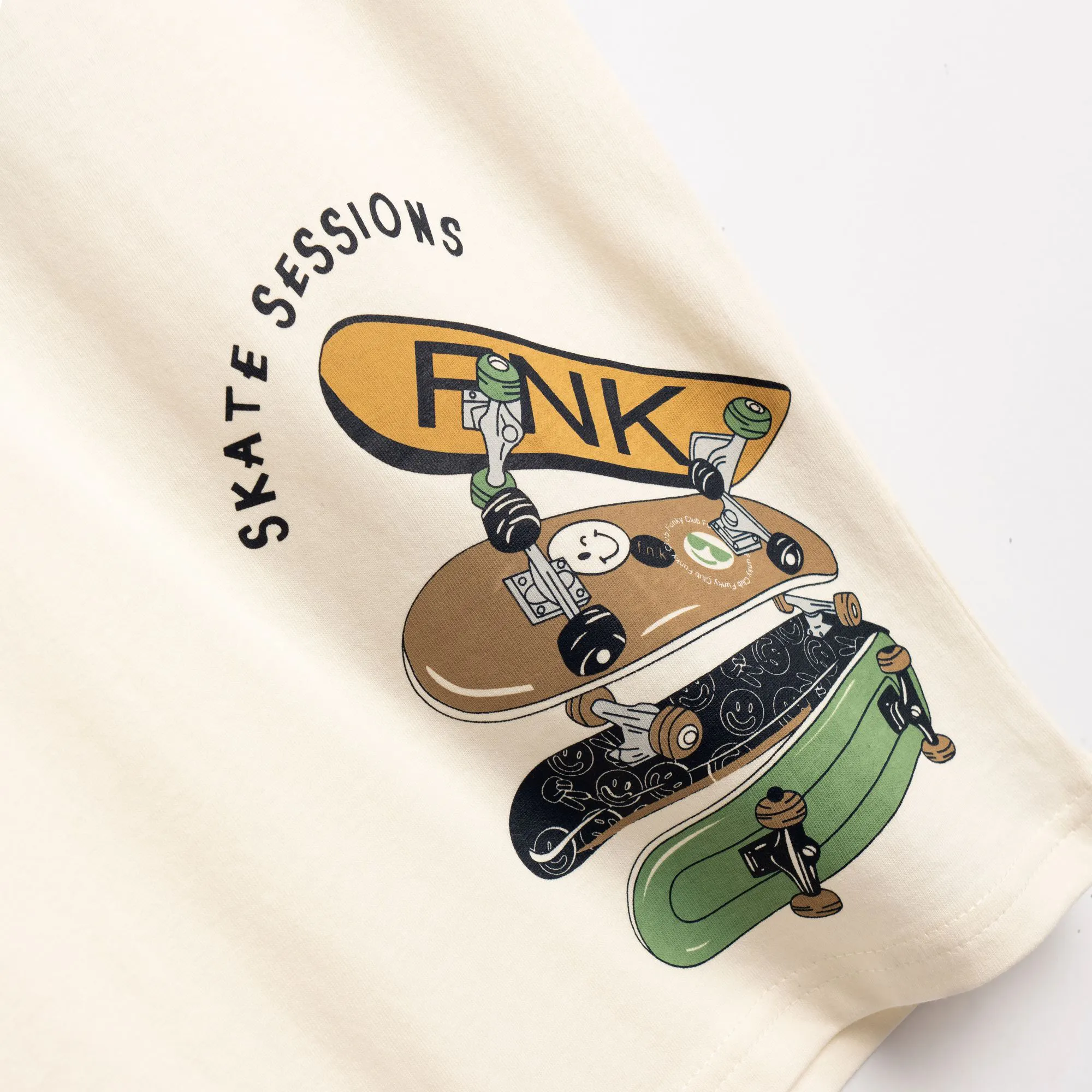 FUNKY - Funky Μπλούζα Εκρού