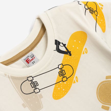 FUNKY - Funky ΜΠΛΟΥΖΑ ΚΜ ΚΑΛΤΣΑ ΕΙΣΑΓ. ΒΕΒΕ ΑΓΟΡΙ ΕΚΡΟΥ ALLOVER