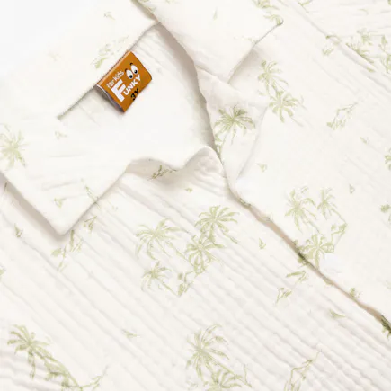 FUNKY - Funky Σετ Πουκάμισο Βερμούδα Muslin