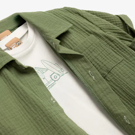 FUNKY - Funky Σετ Πουκάμισο Μπλούζα Σορτς