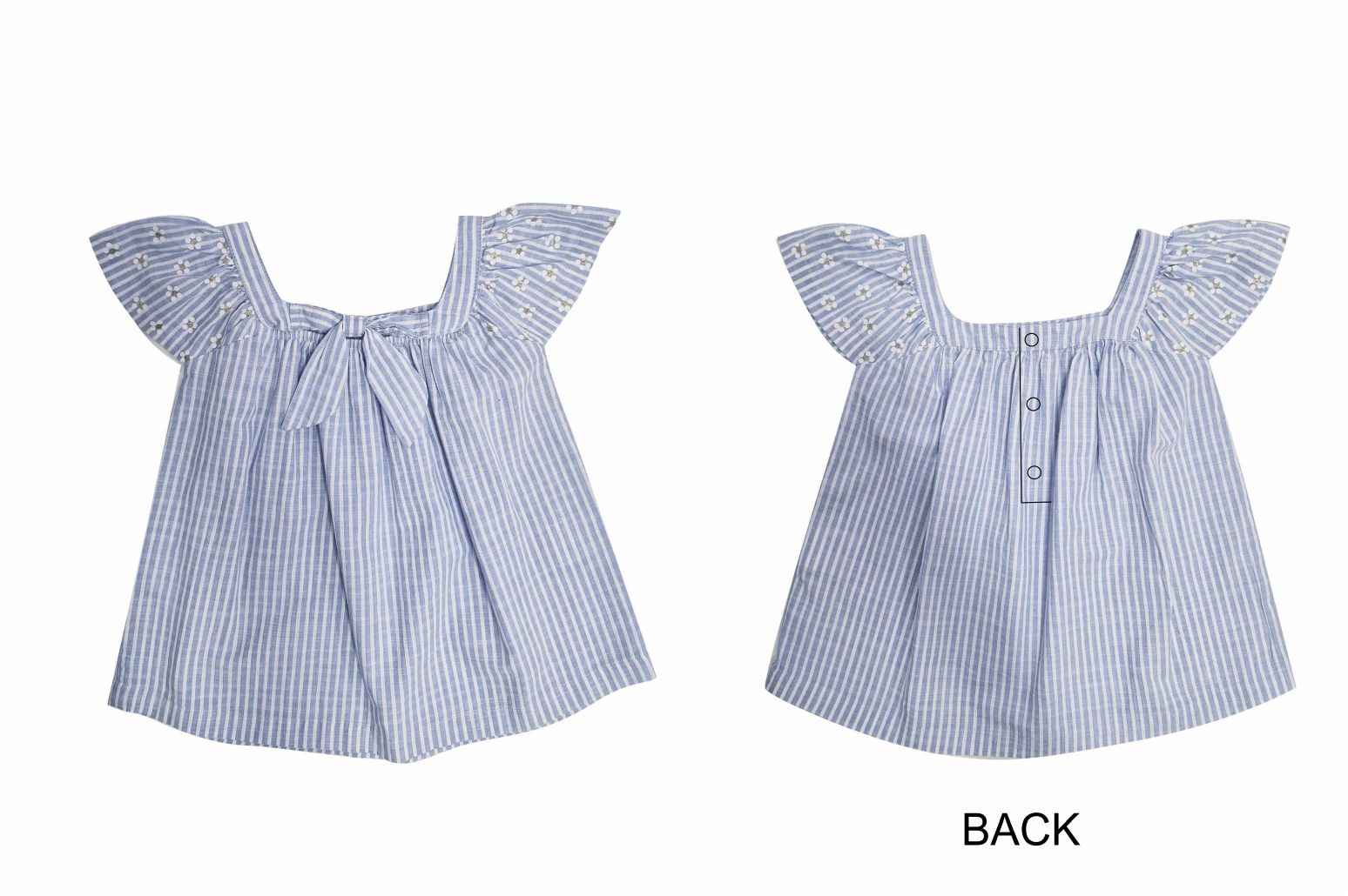  ΜΠΛΟΥΖΑ ΚΜ ΕΙΣΑΓ. ΠΑΙΔ. ΚΟΡΙΤΣΙ ΛΕΥΚΟ-ΣΙΕΛ ΡΙΓΕ