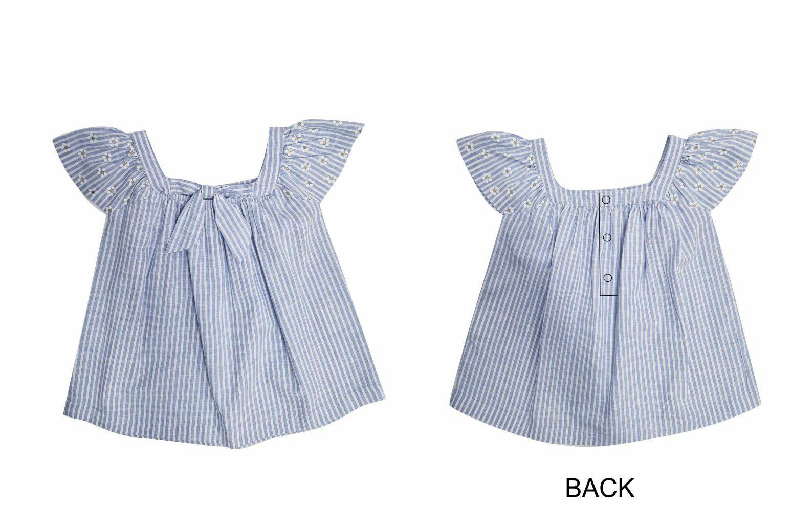 FUNKY - Funky ΜΠΛΟΥΖΑ ΚΜ ΕΙΣΑΓ. ΠΑΙΔ. ΚΟΡΙΤΣΙ ΛΕΥΚΟ-ΣΙΕΛ ΡΙΓΕ