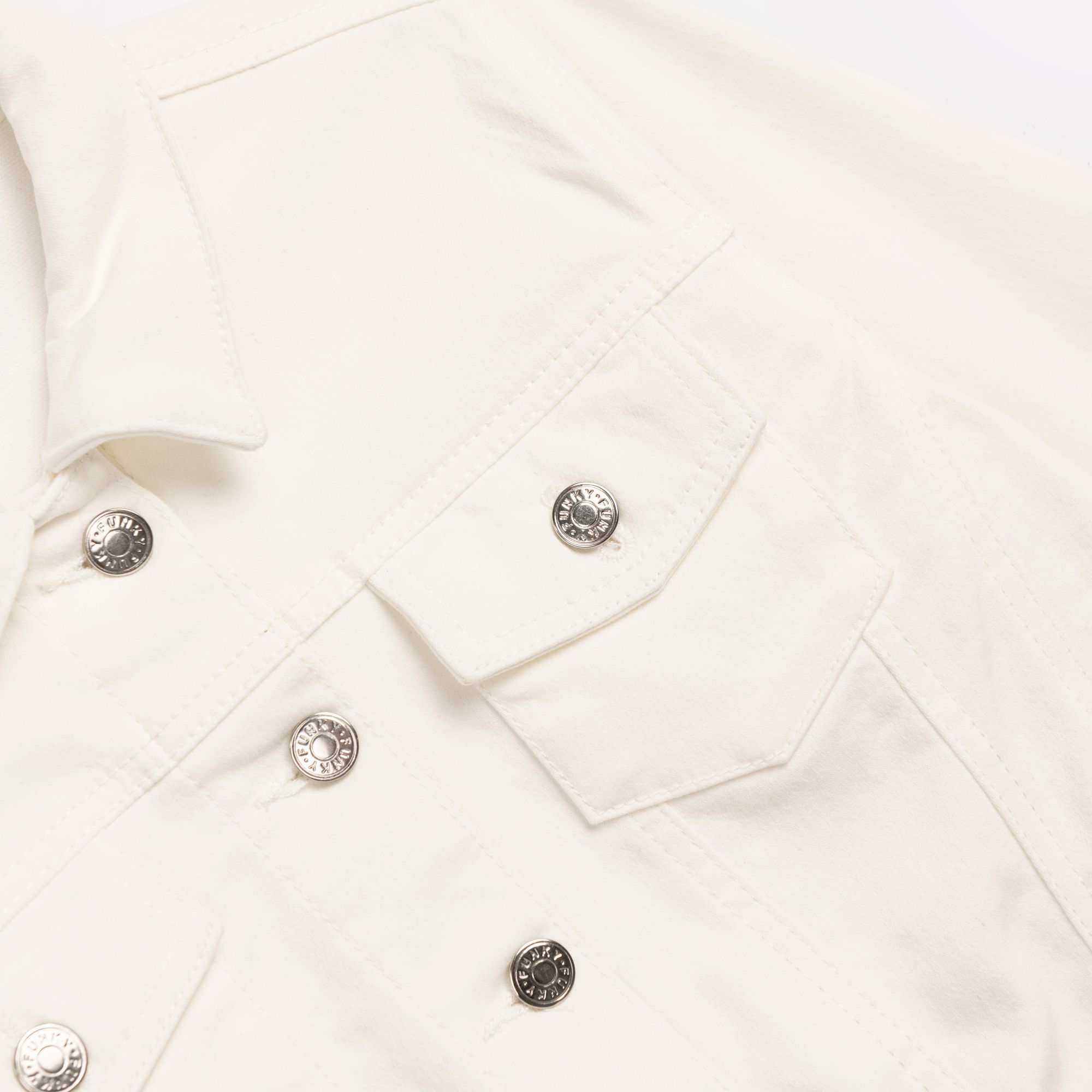 FUNKY - Funky ΤΖΑΚΕΤ ΤΖΙΝ ΛΥΚΡΑ ΕΙΣΑΓ. ΠΑΙΔ. ΚΟΡΙΤΣΙ ΕΚΡΟΥ