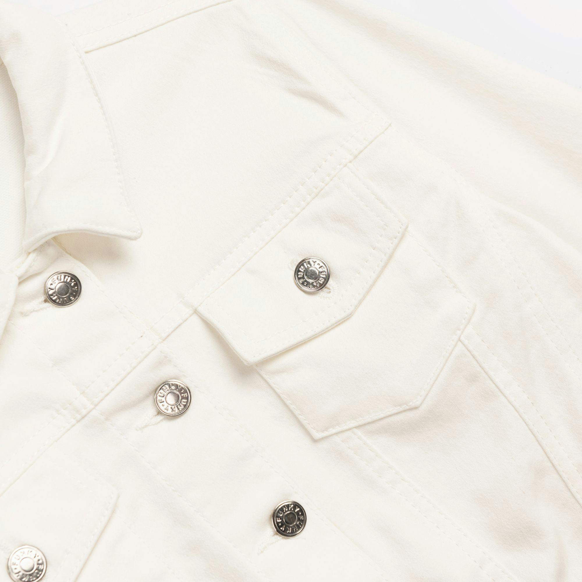 FUNKY - Funky ΤΖΑΚΕΤ ΤΖΙΝ ΛΥΚΡΑ ΕΙΣΑΓ. ΠΑΙΔ. ΚΟΡΙΤΣΙ ΕΚΡΟΥ