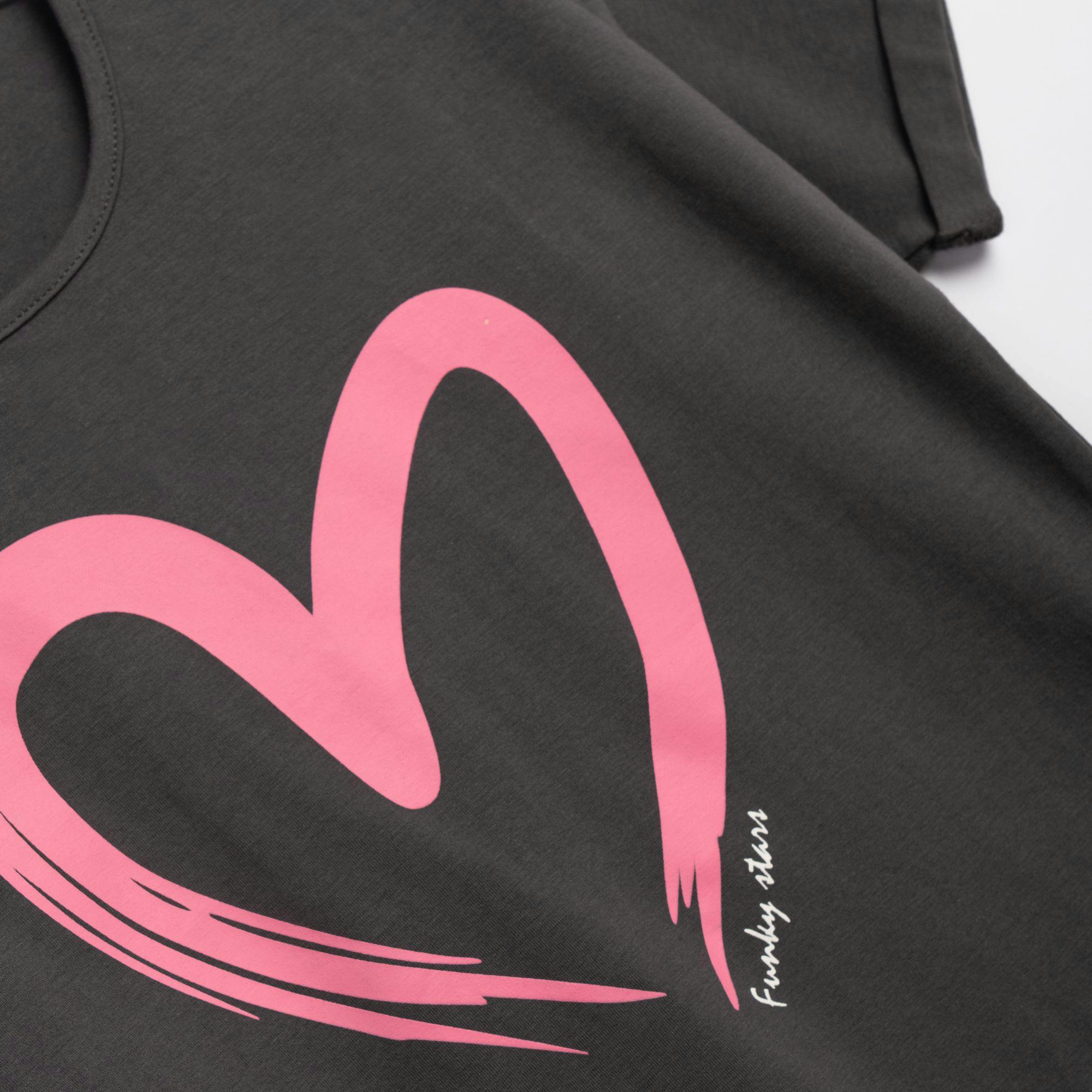 FUNKY - Funky -ΜΠΛΟΥΖ/ΜΑ+ΚΟΛΑΝ ΚΑΠΡΙ ΚΑΛΤΣΑ ΛΥΚΡΑ ΕΙΣΑΓ. ΠΑΙΔ. ΚΟΡΙΤΣΙ ΟΕ ΑΝΘΡΑΚΙ/CANDY PINK ALLOVER