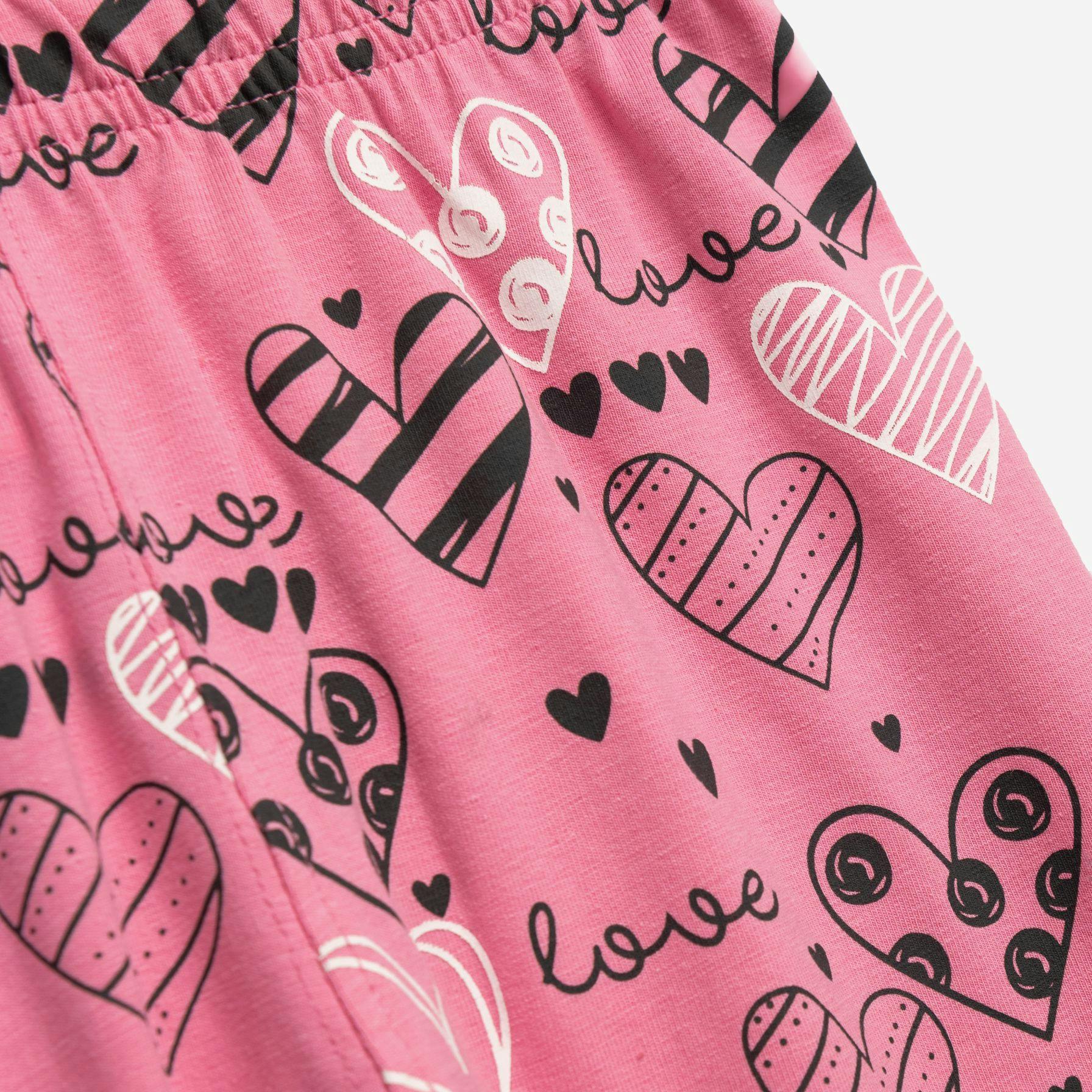 FUNKY - Funky -ΜΠΛΟΥΖ/ΜΑ+ΚΟΛΑΝ ΚΑΠΡΙ ΚΑΛΤΣΑ ΛΥΚΡΑ ΕΙΣΑΓ. ΠΑΙΔ. ΚΟΡΙΤΣΙ ΟΕ ΑΝΘΡΑΚΙ/CANDY PINK ALLOVER