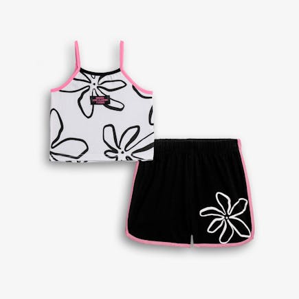 FUNKY - Funky -ΣΕΤ ΣΟΡΤΣ ΚΑΛΤΣΑ ΛΥΚΡΑ ΕΙΣΑΓ. ΠΑΙΔ. ΚΟΡΙΤΣΙ ΟΕ ΛΕΥΚΟ ALLOVER/ΜΑΥΡΟ