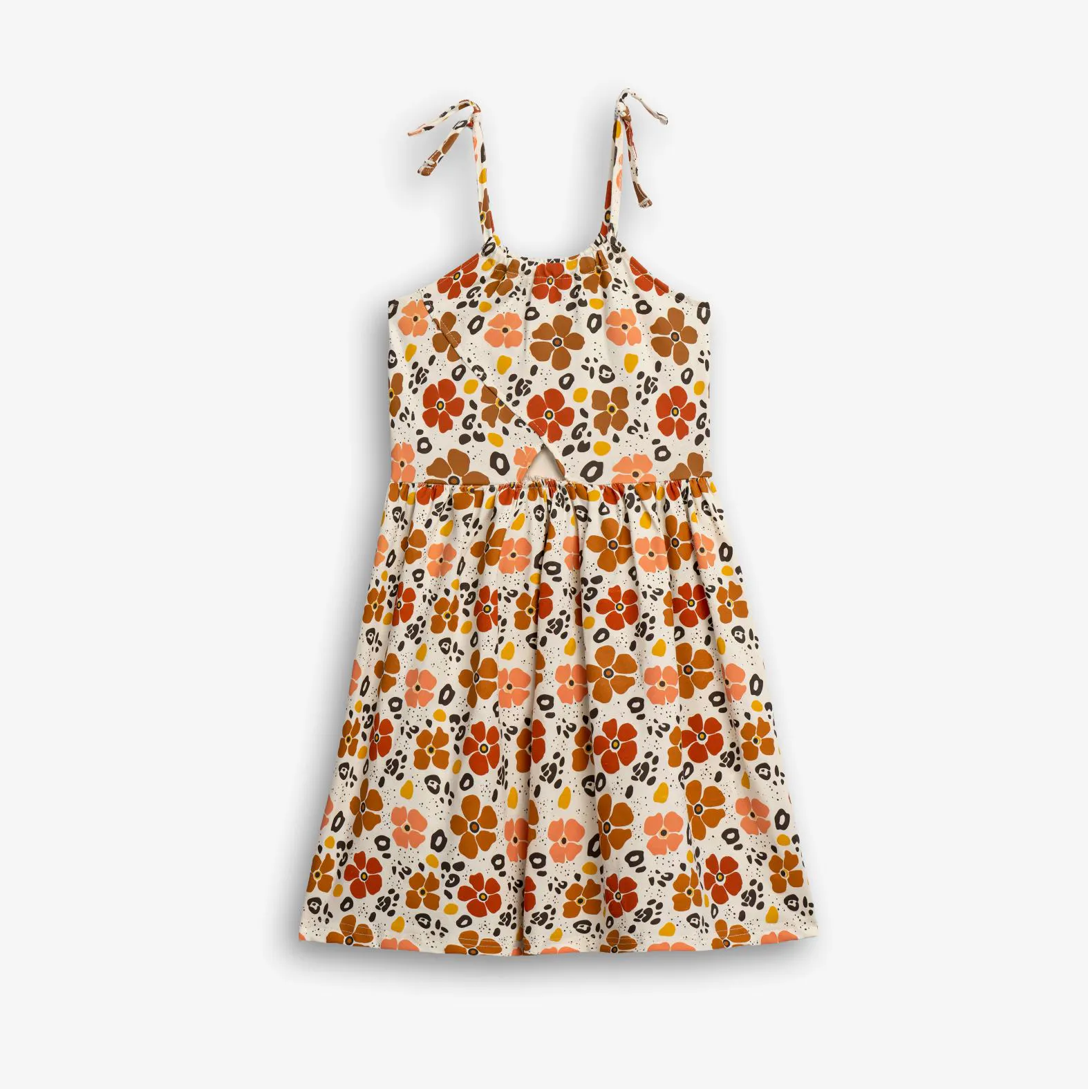 FUNKY - Funky Φόρεμα Τιράντες Printed