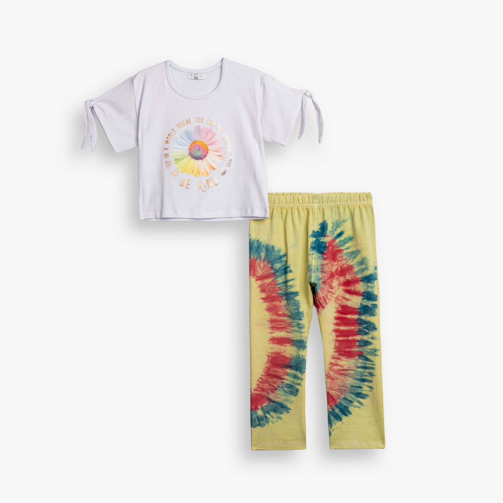  Σετ Μπλούζα Κολάν Κάπρι