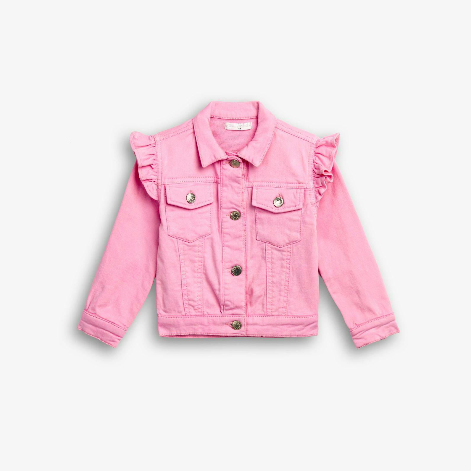 FUNKY - Funky Τζάκετ Τζιν Ροζ