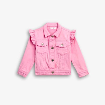 FUNKY - Funky Τζάκετ Τζιν Ροζ