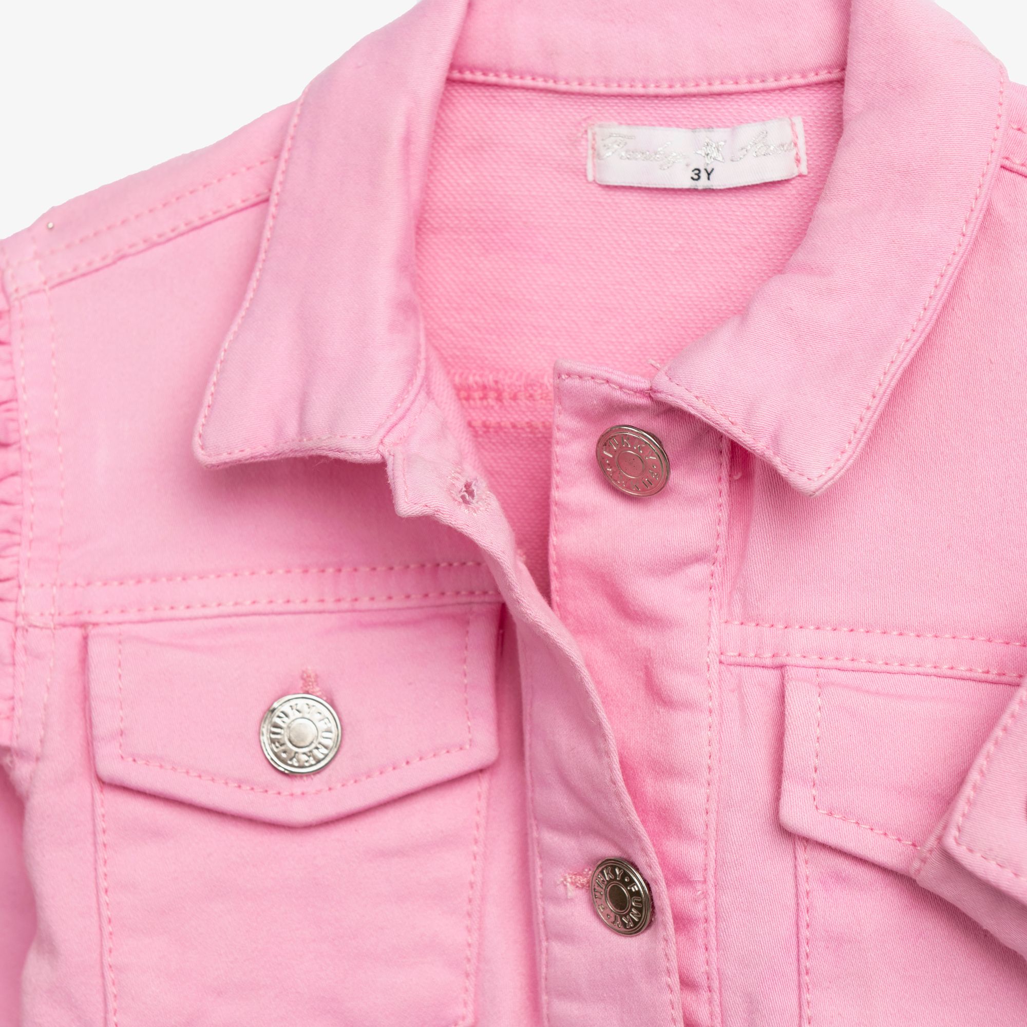 FUNKY - Funky Τζάκετ Τζιν Ροζ