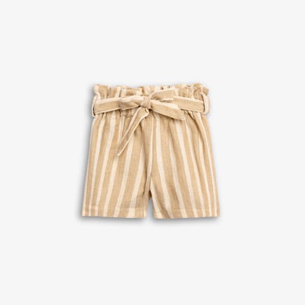 FUNKY - Funky Σορτς Μπεζ Ριγέ