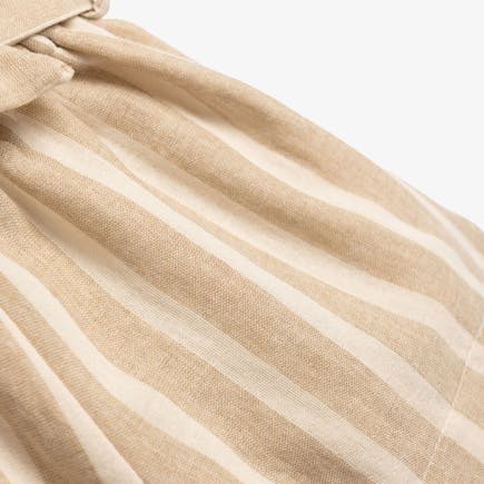 FUNKY - Funky Σορτς Μπεζ Ριγέ