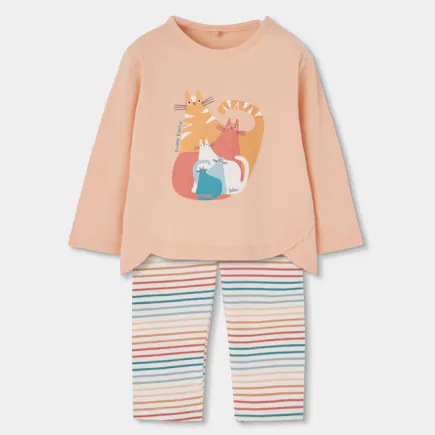 BOBOLI - Boboli Σετ Μπλούζα Κολάν