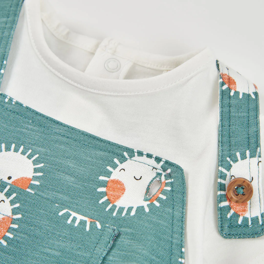 BOBOLI - Boboli Σετ Σαλοπέτα Μπλούζα