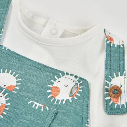 BOBOLI - Boboli Σετ Σαλοπέτα Μπλούζα