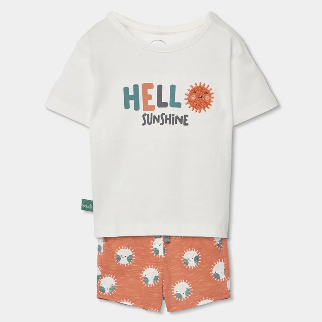 BOBOLI - Boboli Σετ Μπλούζα Σορτς