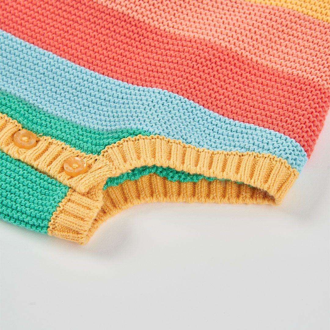 BOBOLI - Boboli Πλεκτή Σαλοπέτα Μπλούζα