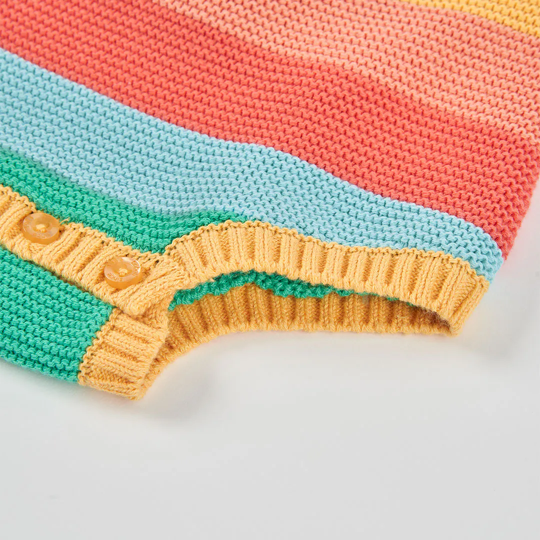 BOBOLI - Boboli Πλεκτή Σαλοπέτα Μπλούζα