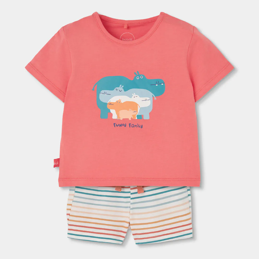 BOBOLI - Boboli Μπλούζα Σορτς