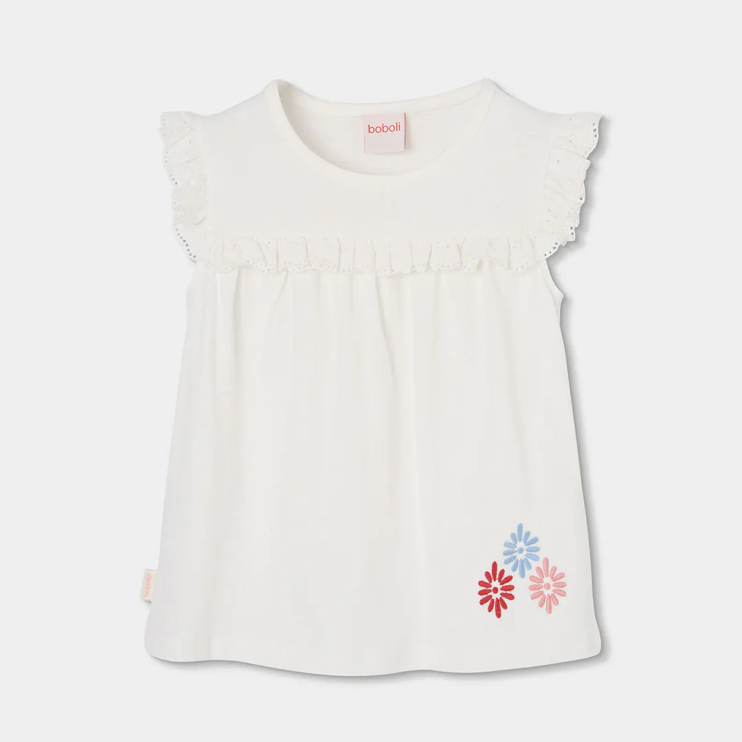 BOBOLI - Boboli Μπλούζα Με Βολάν