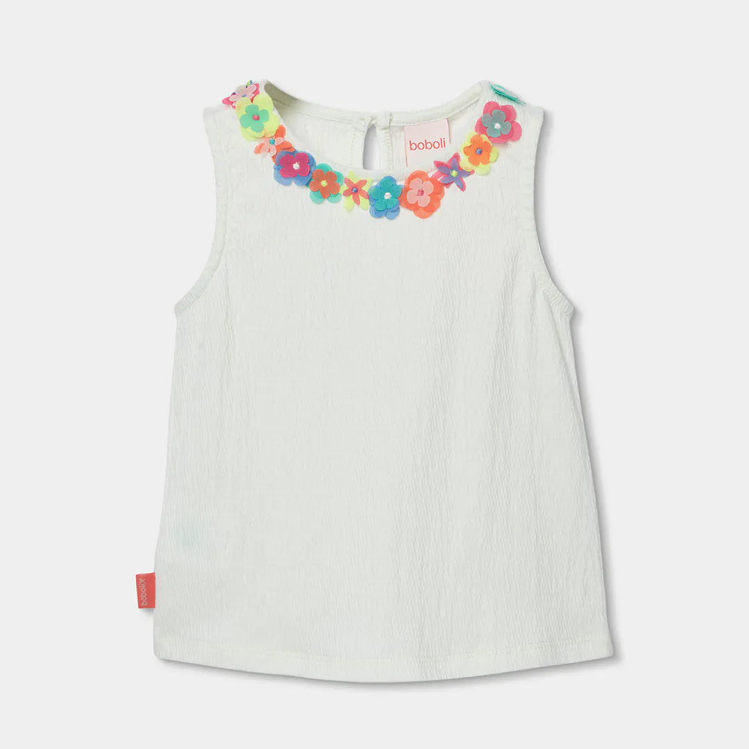 BOBOLI - Boboli Μπλούζα Με Κέντημα