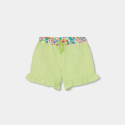 BOBOLI - Boboli Σορτς Ποπλίνα Καρό