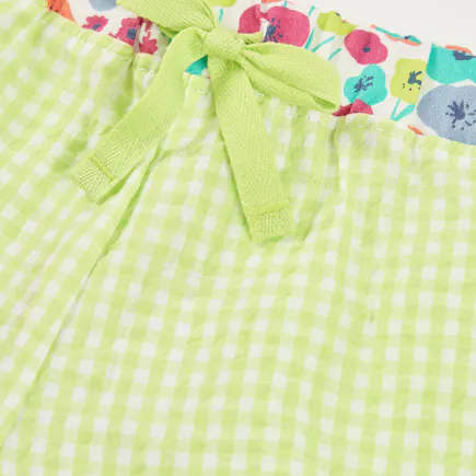 BOBOLI - Boboli Σορτς Ποπλίνα Καρό