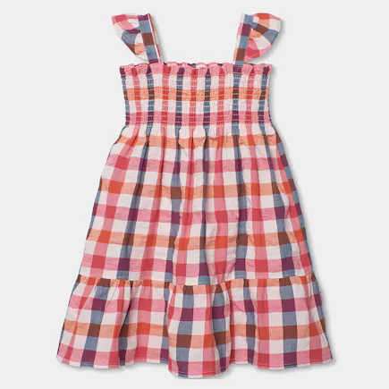 BOBOLI - Boboli Φόρεμα Ποπλίνα Καρό