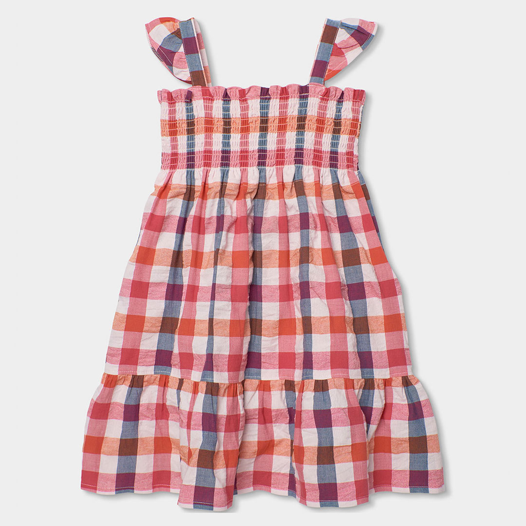 BOBOLI - Boboli Φόρεμα Ποπλίνα Καρό