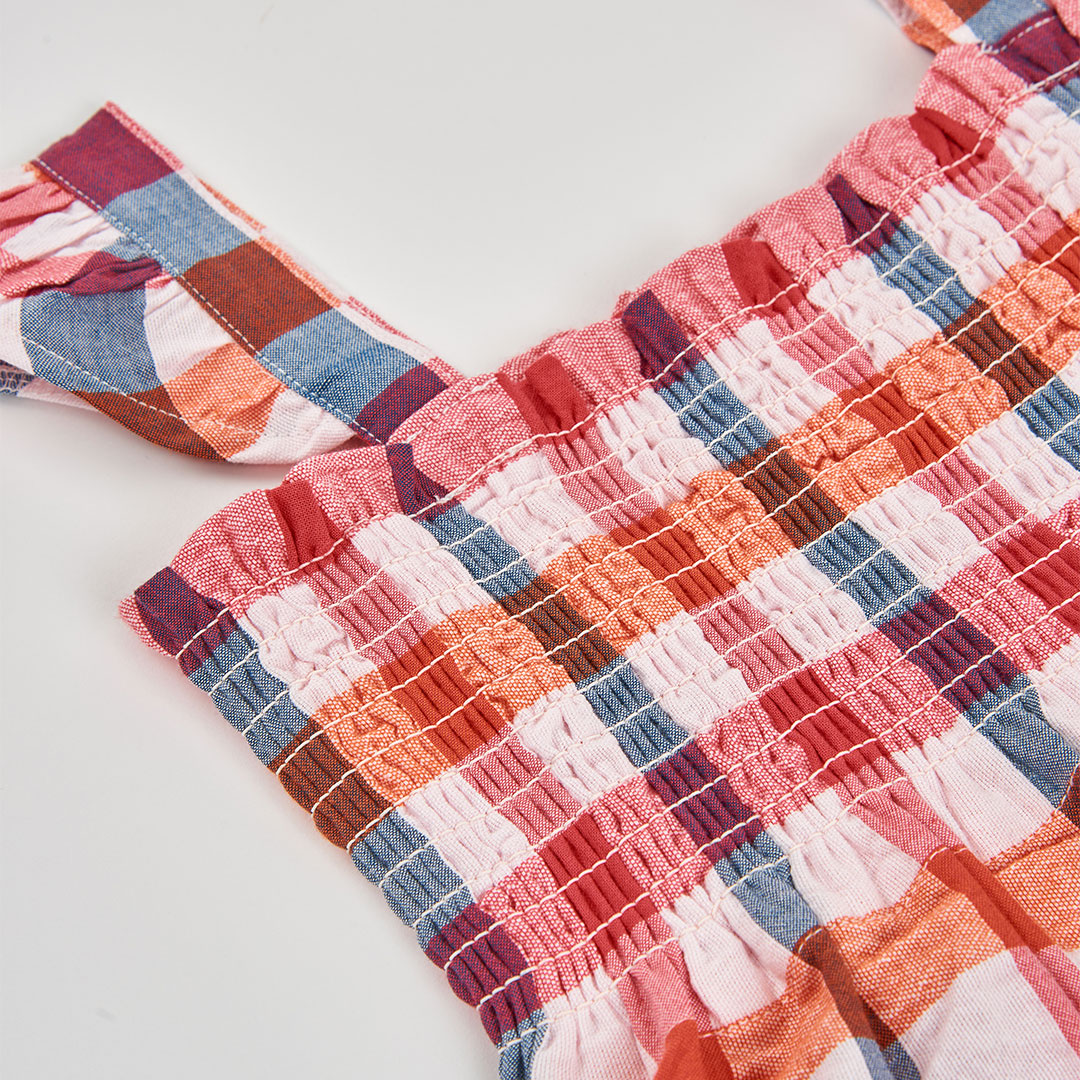 BOBOLI - Boboli Φόρεμα Ποπλίνα Καρό