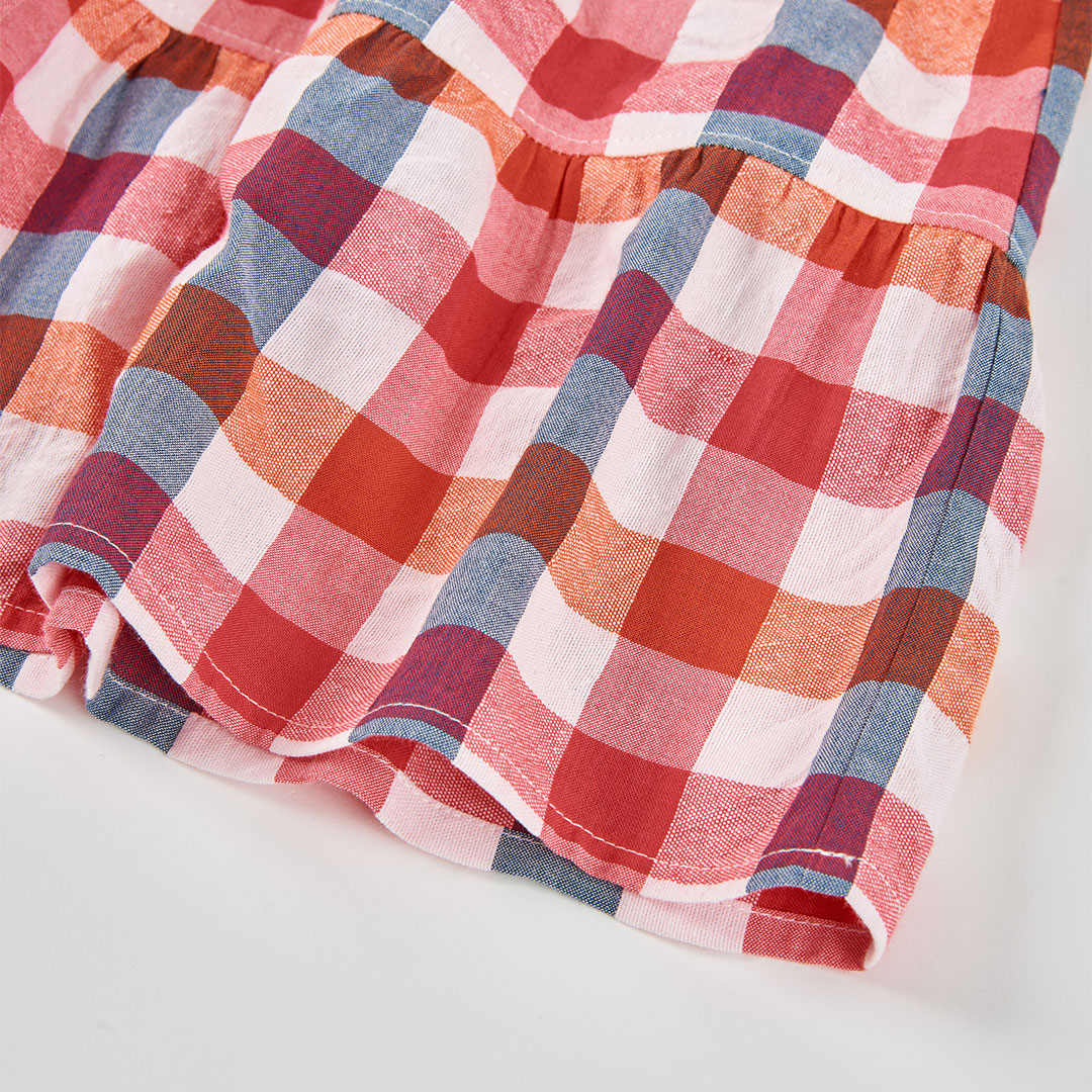 BOBOLI - Boboli Φόρεμα Ποπλίνα Καρό